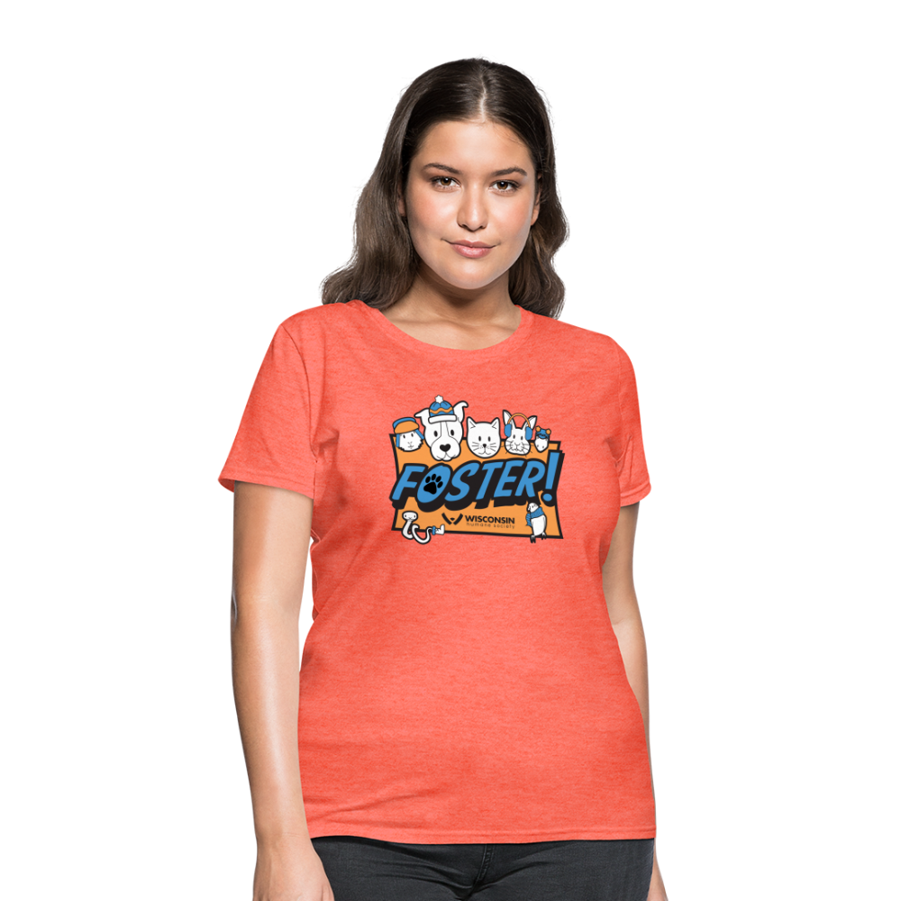 
                  
                    Winter Foster Logo Contoured T-Shirt - heather coral
                  
                