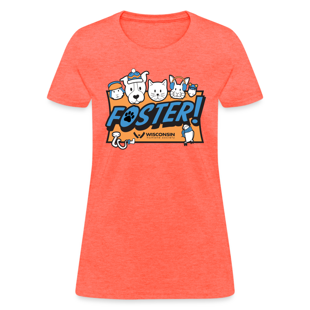 
                  
                    Winter Foster Logo Contoured T-Shirt - heather coral
                  
                