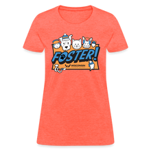 Load image into Gallery viewer, Winter Foster Logo Contoured T-Shirt - heather coral