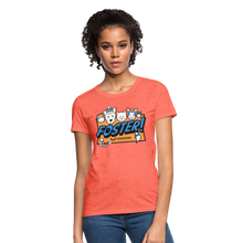 Load image into Gallery viewer, Winter Foster Logo Contoured T-Shirt - heather coral