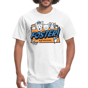 Winter Foster Logo Classic T-Shirt - white