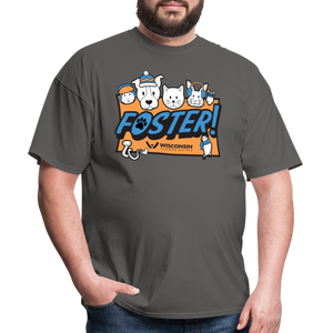 Winter Foster Logo Classic T-Shirt - charcoal