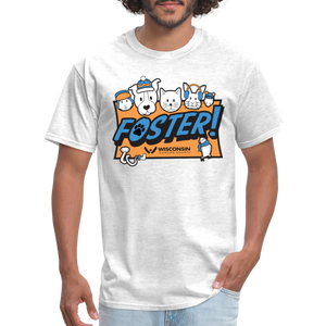 Winter Foster Logo Classic T-Shirt - light heather gray