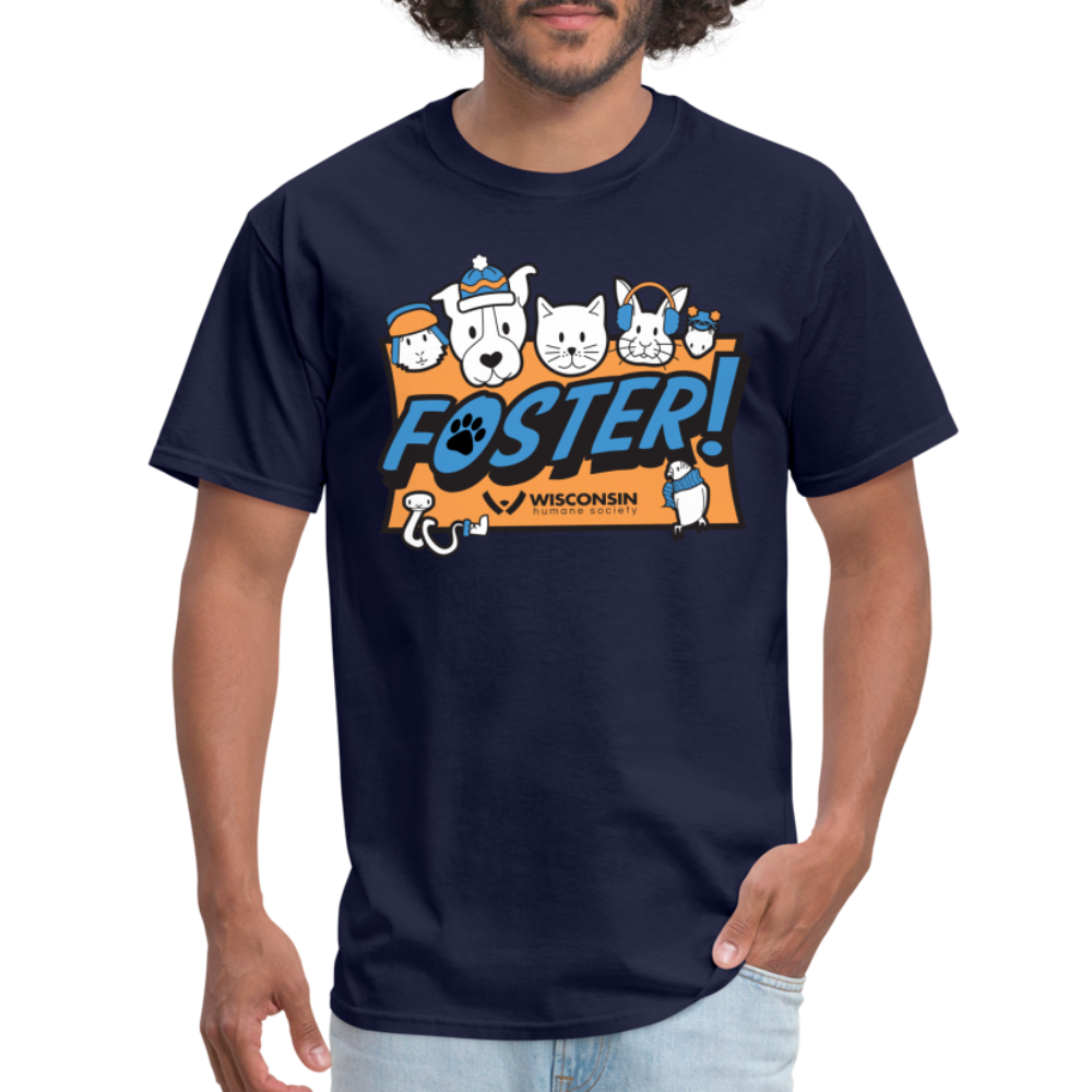 
                  
                    Winter Foster Logo Classic T-Shirt - navy
                  
                