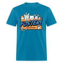 Load image into Gallery viewer, Winter Foster Logo Classic T-Shirt - turquoise