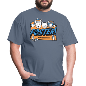Winter Foster Logo Classic T-Shirt - denim