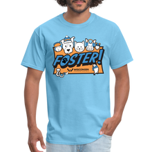 Load image into Gallery viewer, Winter Foster Logo Classic T-Shirt - aquatic blue