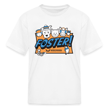 Load image into Gallery viewer, Foster Winter Logo Kids&#39; T-Shirt - white