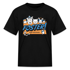 Foster Winter Logo Kids' T-Shirt - black