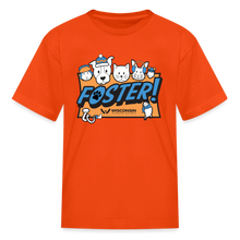 Load image into Gallery viewer, Foster Winter Logo Kids&#39; T-Shirt - orange