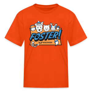 Foster Winter Logo Kids' T-Shirt - orange