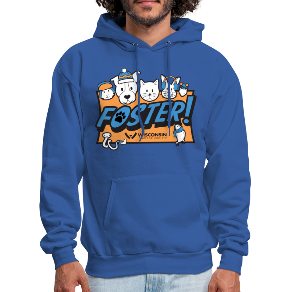 
                  
                    Foster Winter Logo Hoodie - royal blue
                  
                