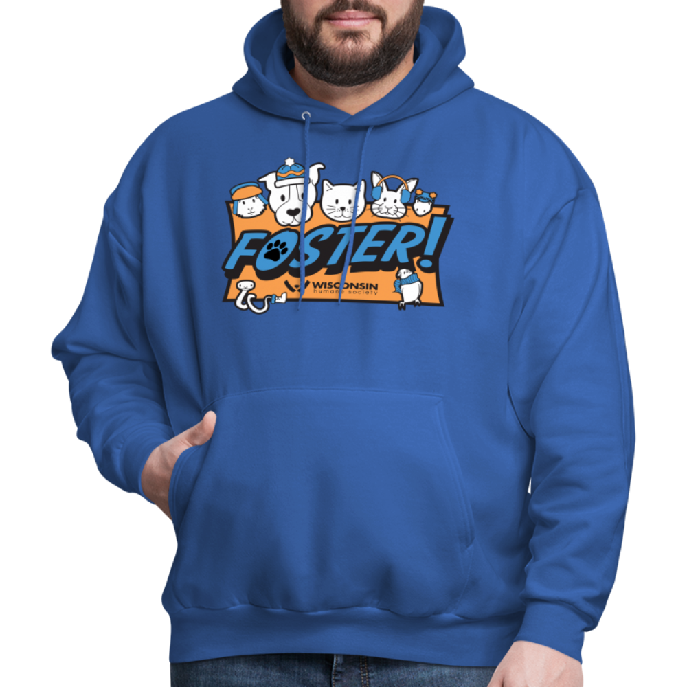 
                  
                    Foster Winter Logo Hoodie - royal blue
                  
                