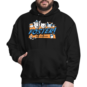 Foster Winter Logo Hoodie - black
