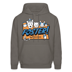 Foster Winter Logo Hoodie - asphalt gray