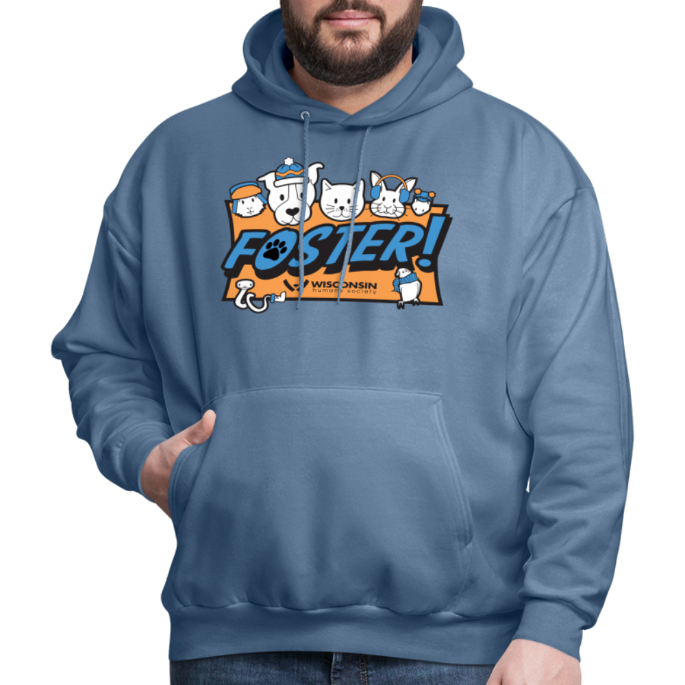 
                  
                    Foster Winter Logo Hoodie - denim blue
                  
                