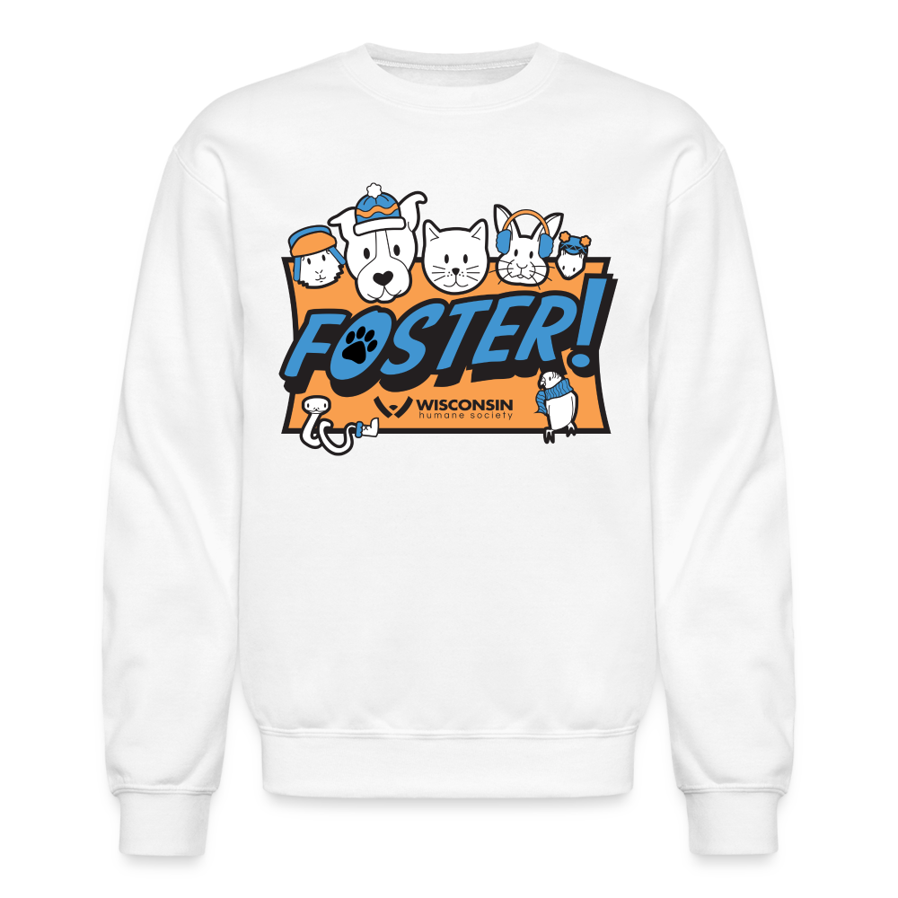 
                  
                    Foster Winter Logo Crewneck Sweatshirt - white
                  
                