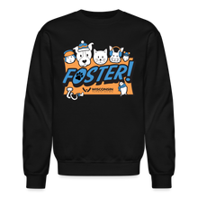 Load image into Gallery viewer, Foster Winter Logo Crewneck Sweatshirt - black