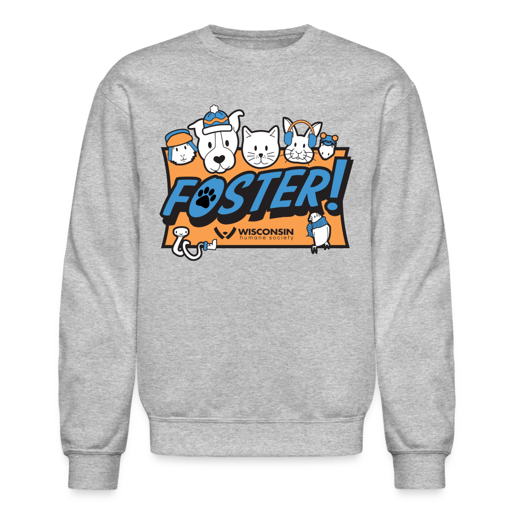 
                  
                    Foster Winter Logo Crewneck Sweatshirt - heather gray
                  
                