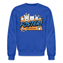 Load image into Gallery viewer, Foster Winter Logo Crewneck Sweatshirt - royal blue