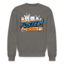 Load image into Gallery viewer, Foster Winter Logo Crewneck Sweatshirt - asphalt gray