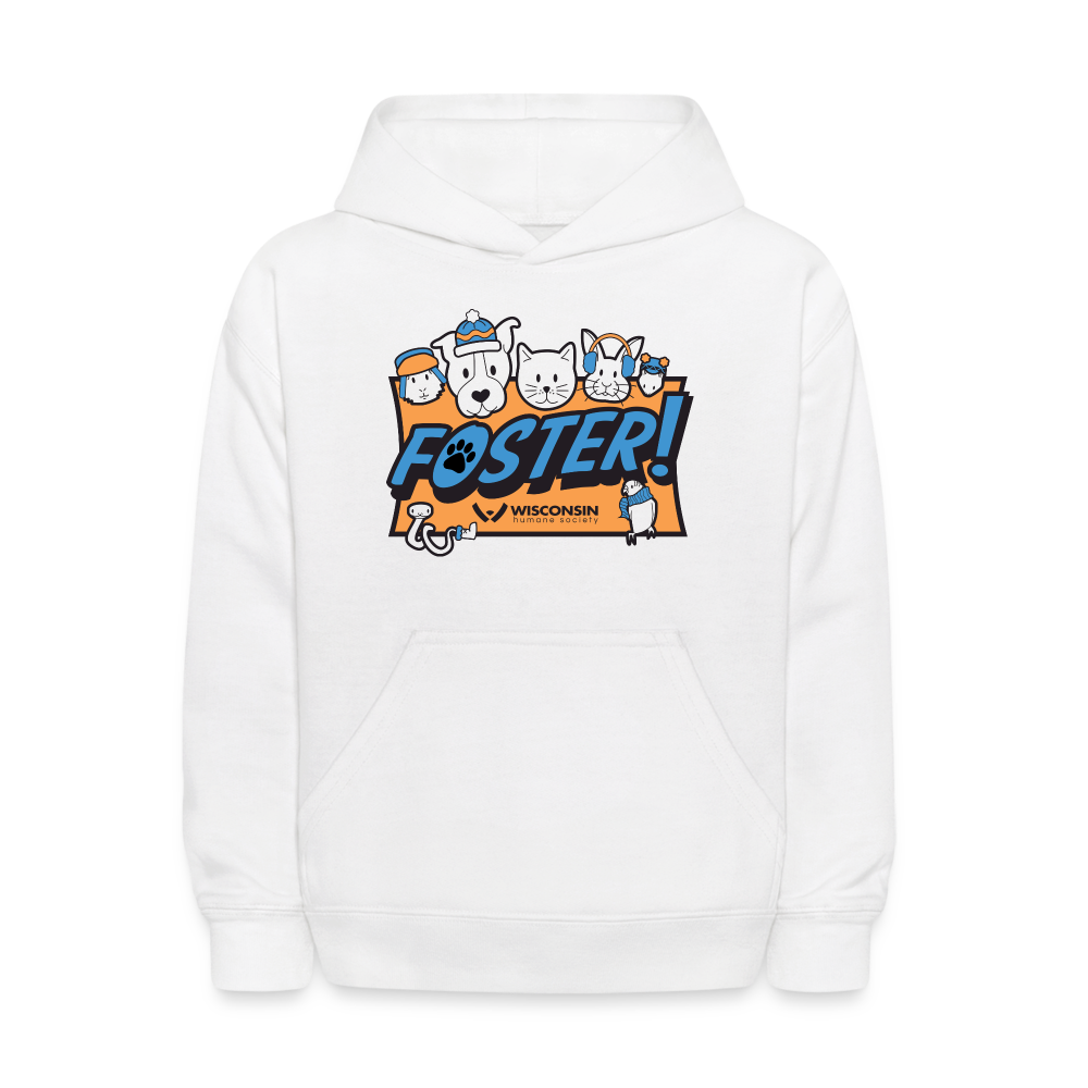 
                  
                    Foster Winter Logo Kids' Hoodie - white
                  
                