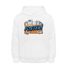 Load image into Gallery viewer, Foster Winter Logo Kids&#39; Hoodie - white