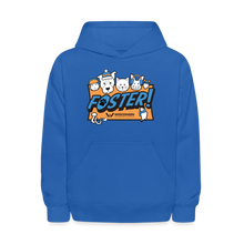 Load image into Gallery viewer, Foster Winter Logo Kids&#39; Hoodie - royal blue
