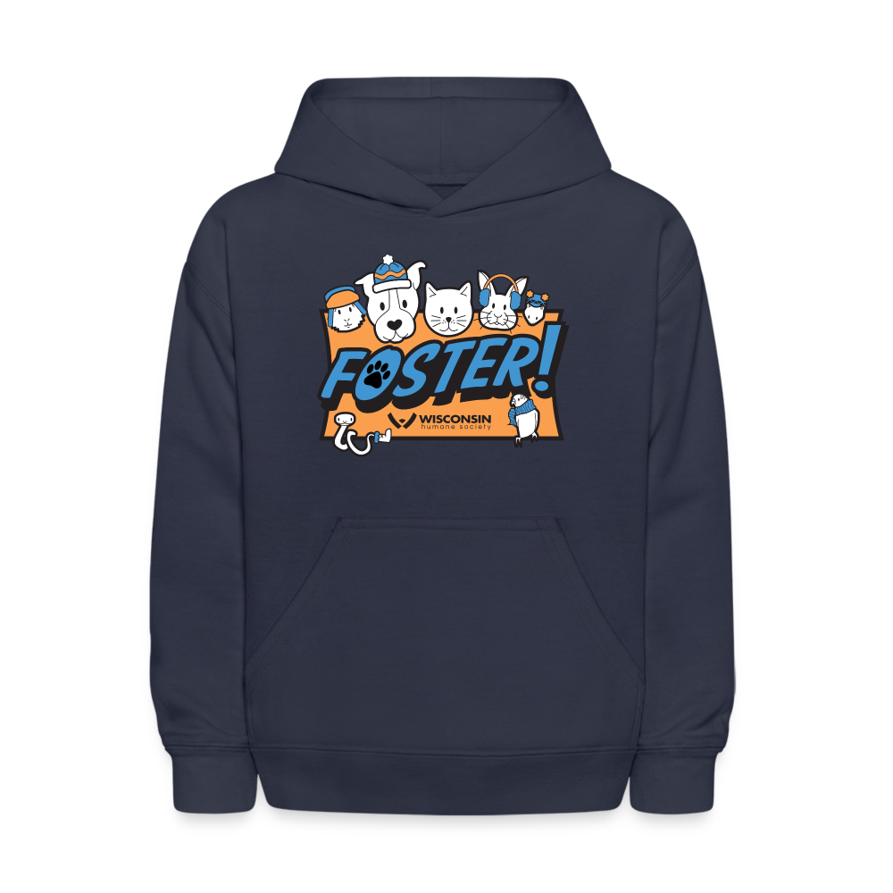 
                  
                    Foster Winter Logo Kids' Hoodie - navy
                  
                