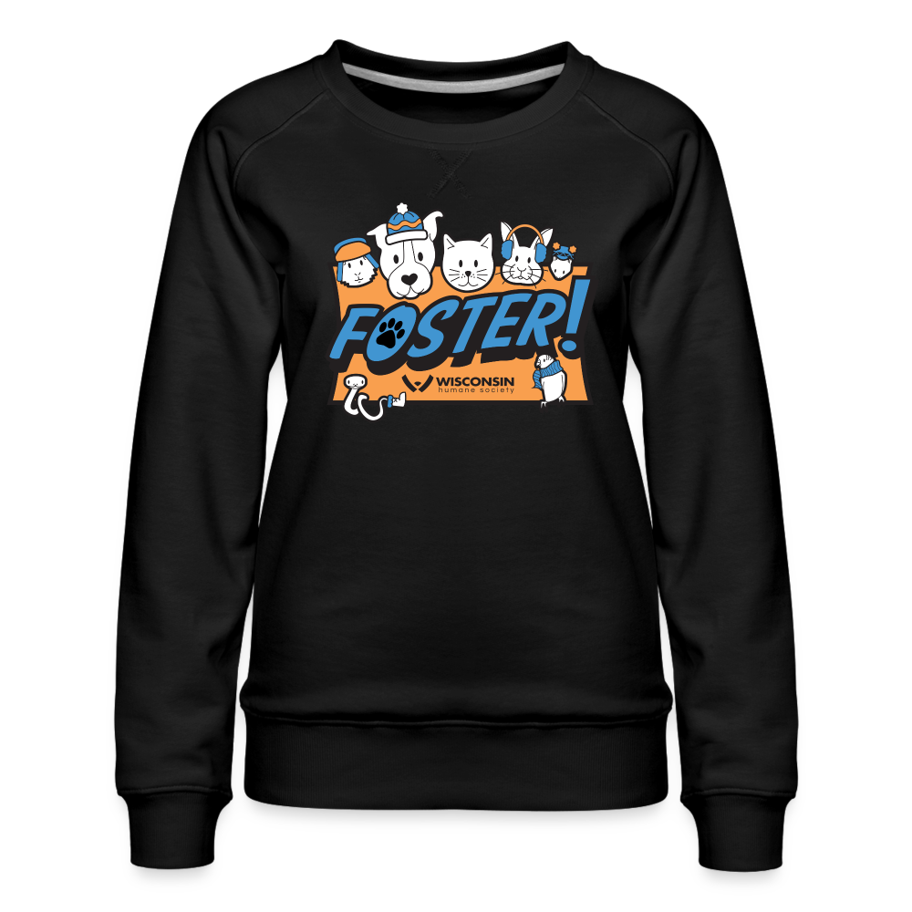 
                  
                    Foster Winter Logo Contoured Premium Sweatshirt - black
                  
                