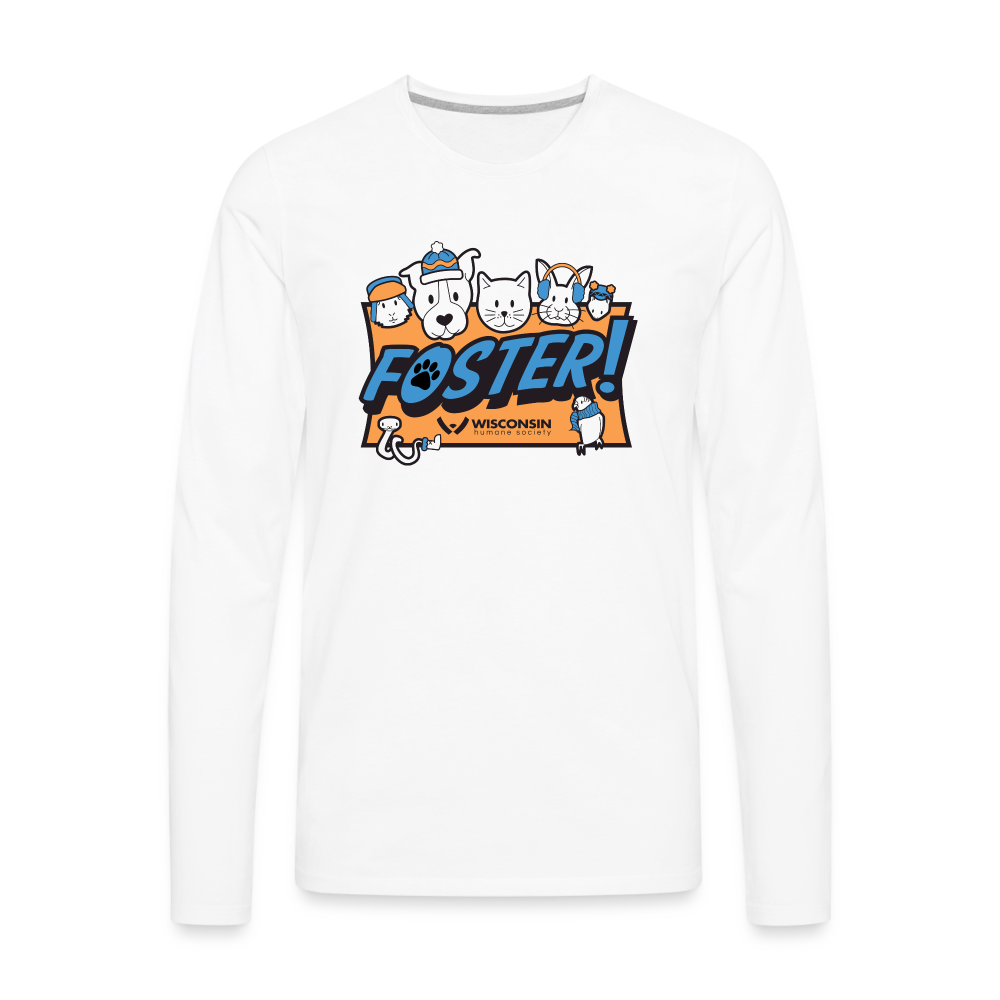 
                  
                    Foster Winter Logo Classic Premium Long Sleeve T-Shirt - white
                  
                