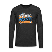 Load image into Gallery viewer, Foster Winter Logo Classic Premium Long Sleeve T-Shirt - charcoal grey