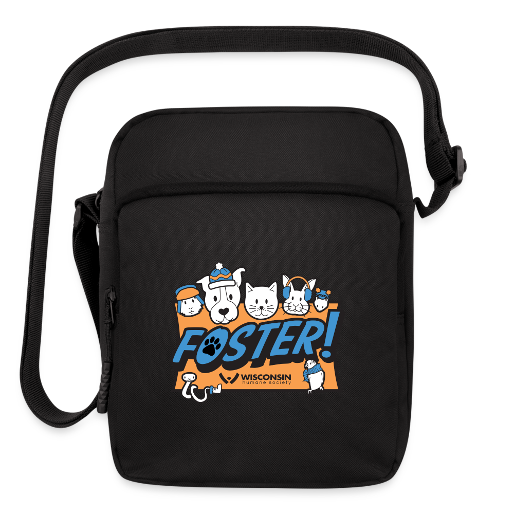 
                  
                    Foster Winter Logo Upright Crossbody Bag - black
                  
                