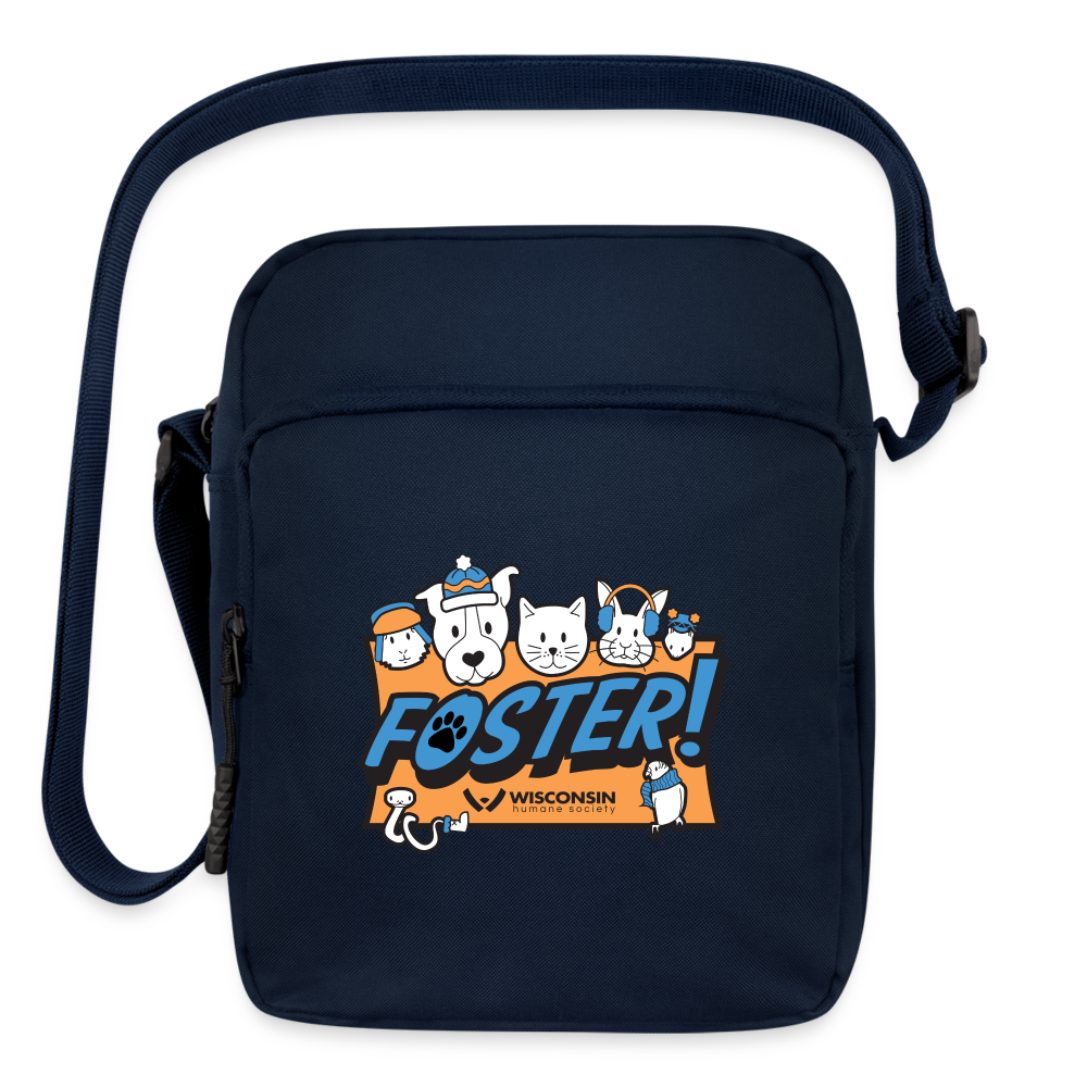 
                  
                    Foster Winter Logo Upright Crossbody Bag - navy
                  
                