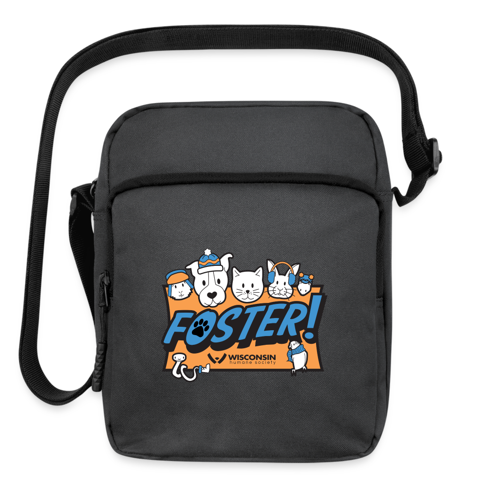 
                  
                    Foster Winter Logo Upright Crossbody Bag - charcoal grey
                  
                