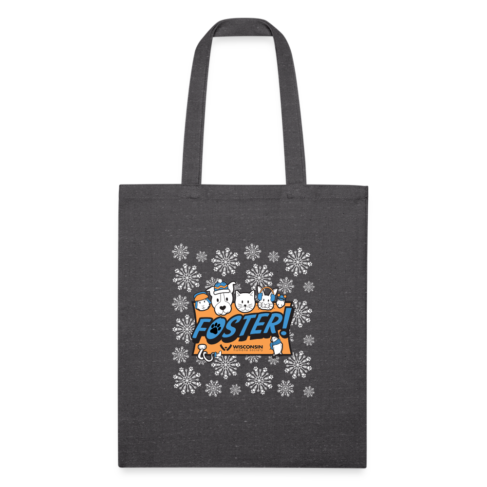 
                  
                    Foster Winter Logo Recycled Tote Bag - charcoal grey
                  
                