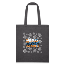 Load image into Gallery viewer, Foster Winter Logo Recycled Tote Bag - charcoal grey