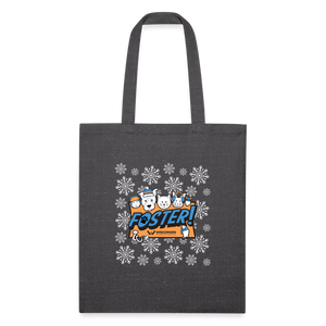 Foster Winter Logo Recycled Tote Bag - charcoal grey