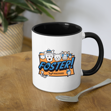 Load image into Gallery viewer, Foster Winter Logo Contrast Coffee Mug - white/black