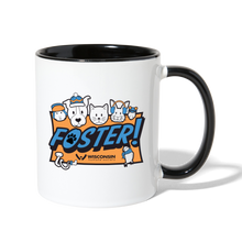 Load image into Gallery viewer, Foster Winter Logo Contrast Coffee Mug - white/black