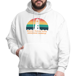 WHS Kenosha Logo Classic Hoodie - white