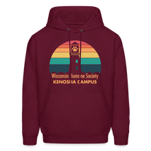 Load image into Gallery viewer, WHS Kenosha Logo Classic Hoodie - burgundy