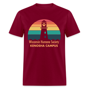 WHS Kenosha Logo Classic T-Shirt - burgundy