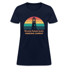 Load image into Gallery viewer, WHS Kenosha Logo Contoured T-Shirt - navy