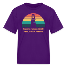 Load image into Gallery viewer, WHS Kenosha Logo Kids&#39; T-Shirt - purple