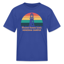 Load image into Gallery viewer, WHS Kenosha Logo Kids&#39; T-Shirt - royal blue