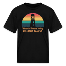 Load image into Gallery viewer, WHS Kenosha Logo Kids&#39; T-Shirt - black