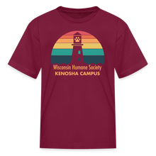 Load image into Gallery viewer, WHS Kenosha Logo Kids&#39; T-Shirt - burgundy