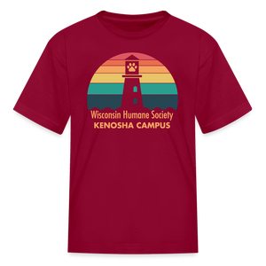 WHS Kenosha Logo Kids' T-Shirt - dark red