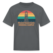 Load image into Gallery viewer, WHS Kenosha Logo Kids&#39; T-Shirt - charcoal